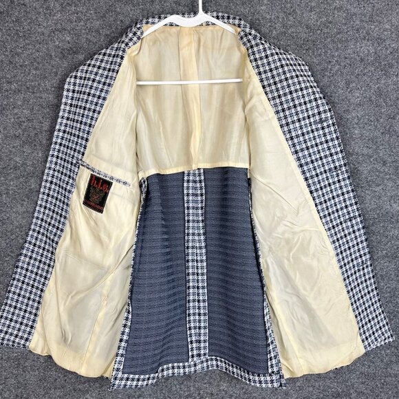 VINTAGE h.i.s. Sportswear Jacket Coat Pockets Button women Large - Picture 5 of 10